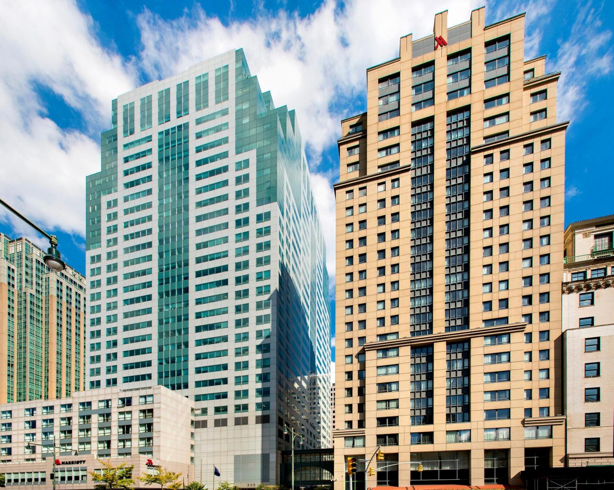 Hotel New York Marriott At The Brooklyn Bridge Exterior foto